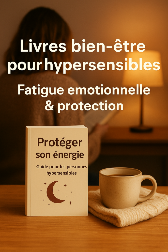 Livres bien-être pour hypersensibles et empathiques – fatigue émotionnelle et protection énergétique